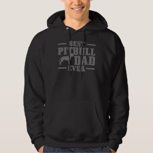 Sudadera Perro Pitbull Es El Mejor Padre De Pitbull Que Hay