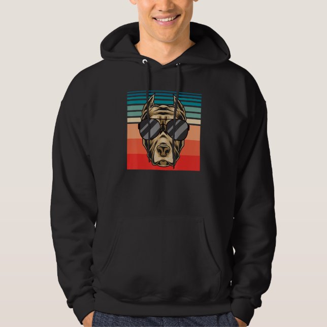 Sudadera Perro pitbull mascota (Anverso)