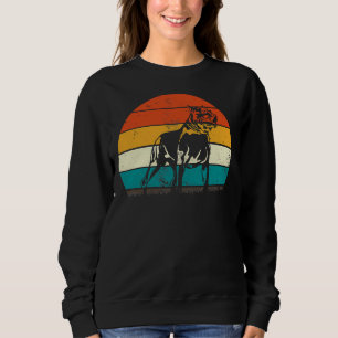 Sudadera Perro Pitbull Vintage Pitbull