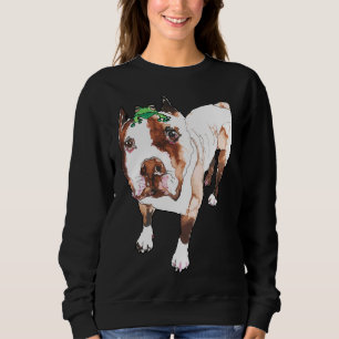 Sudadera Perro Pitbull Y Su Rana Amiga