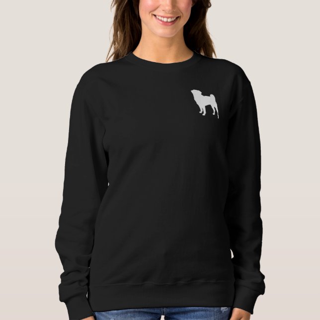 Sudadera Perro Pug (Anverso)