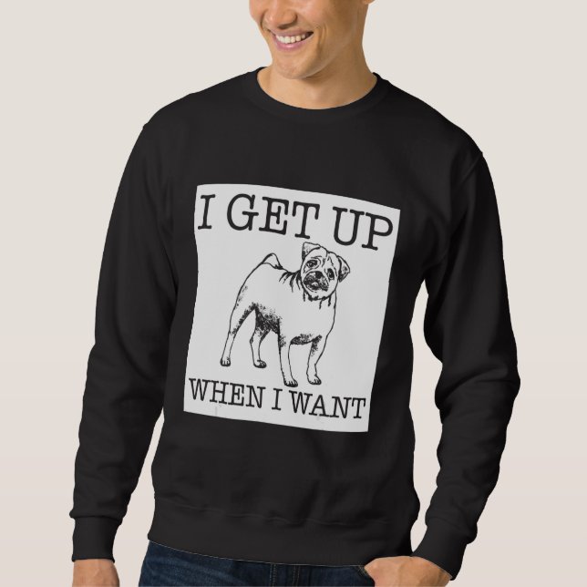 Sudadera Perro pug    (Anverso)