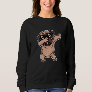 Sudadera Perro Pug Dabbing