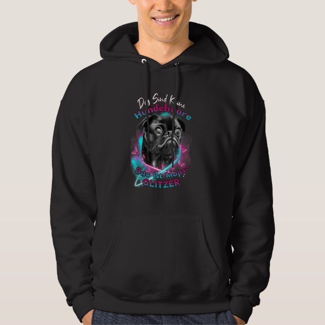 Sudadera Perro Pug Mascota Raza de perro 1 (Anverso)