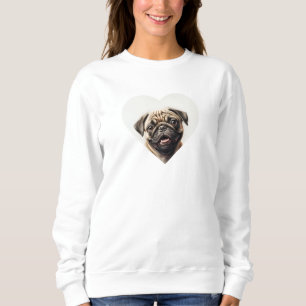 Sudadera Perro Pug Perro Lover Mejor Perro Mamá Jamás Wifey