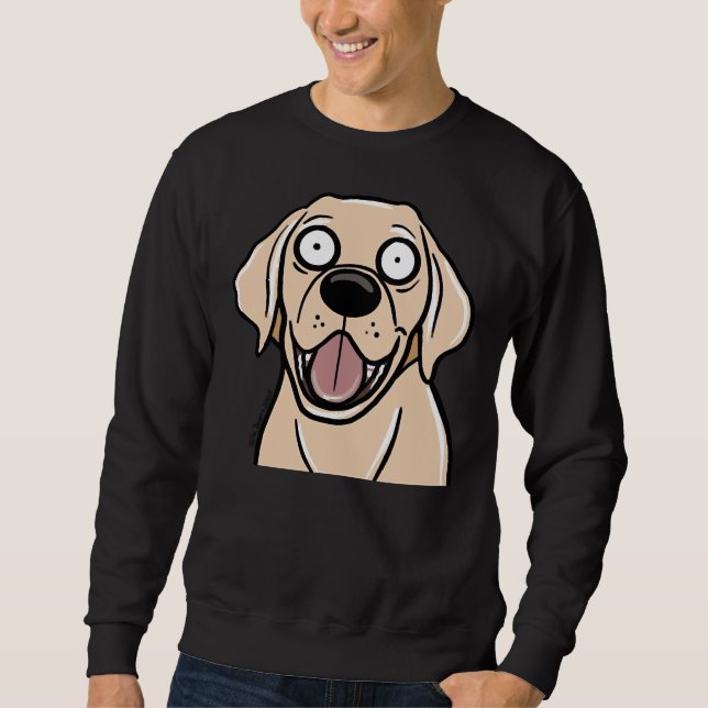 Sudadera Perro recuperador de Labrador (Anverso)