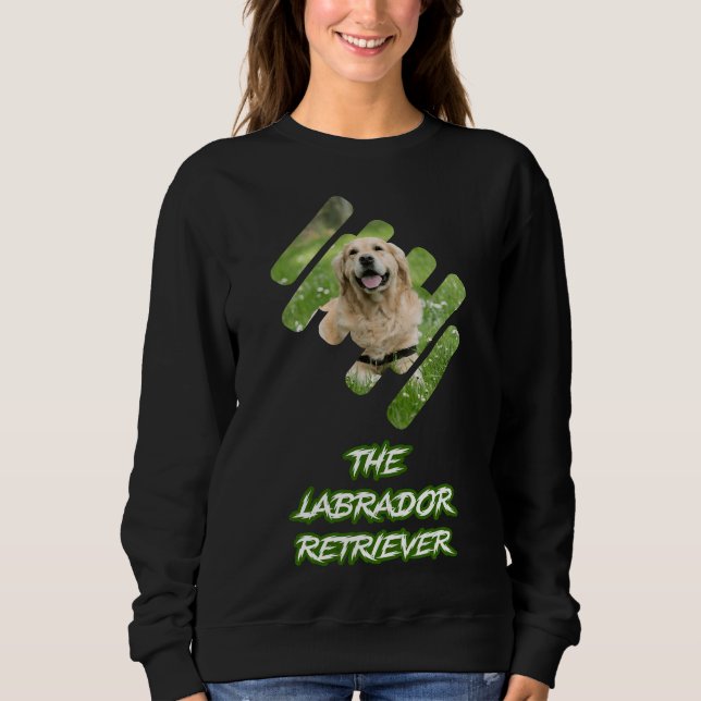 Sudadera Perro recuperador de Labrador (Anverso)