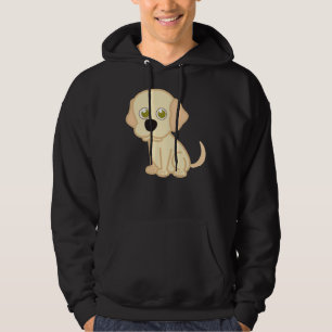 Sudadera Perro recuperador de labrador negro y blanco