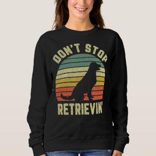 Sudadera Perro recuperador de oro no recupere
