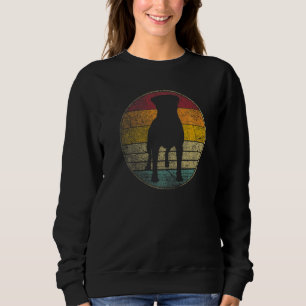 Sudadera Perro Rottweiler Mascota Vintage Agiotado Retro 70