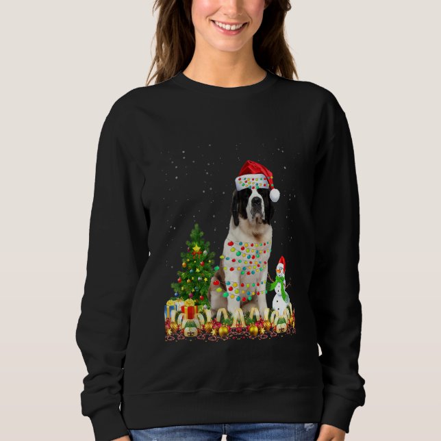 Sudadera Perro Santa Hat Navidades Dog Light Tr (Anverso)