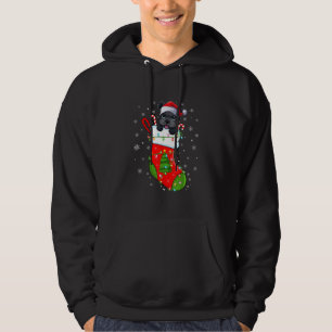 Sudadera Perro Schnauzer en Navidades toma a la graciosa Sa