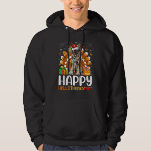 Sudadera Perro Schnauzer Halloween Navidad Feliz Hallotha