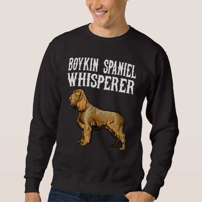 Sudadera Perro Susurrador Boykin Spaniel (Anverso)