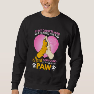 Sudadera Perro Tee, Me Alcancé Por Una Mano Y Encontré Una