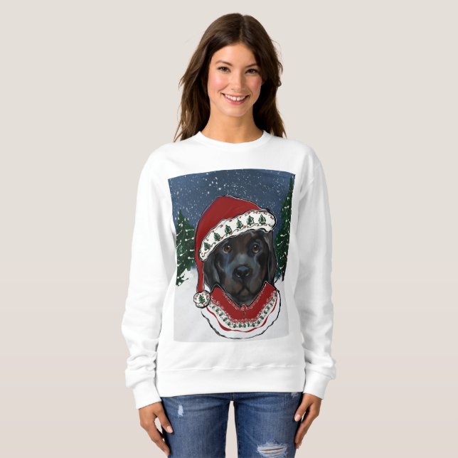 Sudadera Perro Terranova   (Anverso completo)