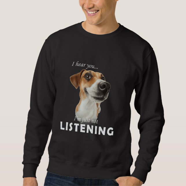 Sudadera Perro Terrier Jack Russell  Terrier   Perro (Anverso)