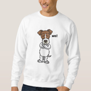Sudadera Perro trabado de hilo Fox Terrier