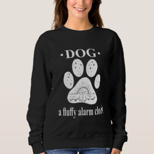 Sudadera Perro Un Reloj De Alarma Alarmante Pato Mamá