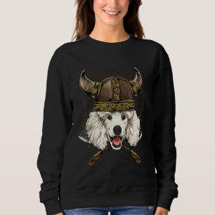 Sudadera Perro Valhalla Pagano Nórdico Renacimiento Caniche