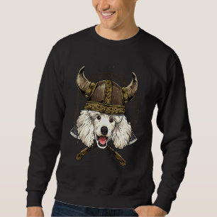 Sudadera Perro Valhalla Pagano Nórdico Renacimiento Caniche