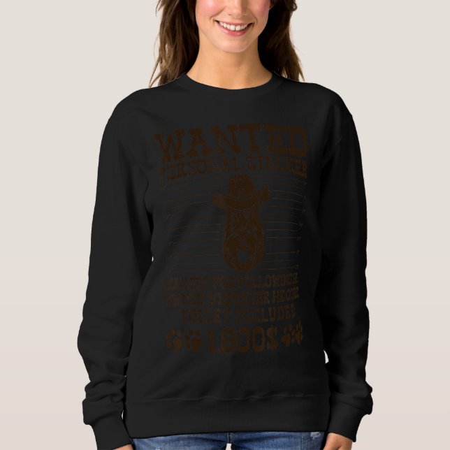Sudadera Perro Walker de estalker personal de The Scotland  (Anverso)