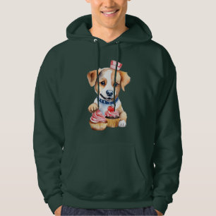 Sudadera Perro y frutas