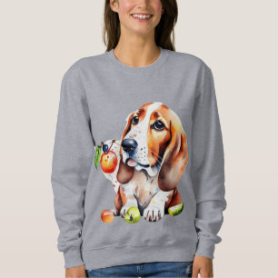 Sudadera Perro y frutas