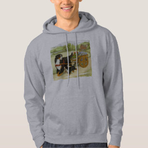 Sudadera Perro y perrito de la montaña de Bernese con el