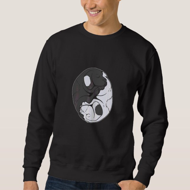 Sudadera Perro Yin Yang   Perro     Yin Yang Para Perro   (Anverso)