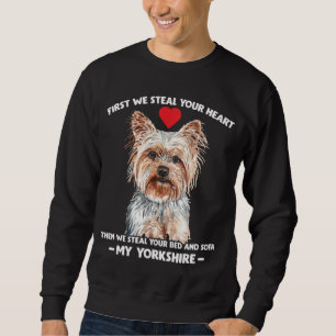 Sudadera Perro Yorkshire amante de las mascotas