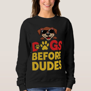 Sudadera Perros Antes que Tipos