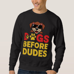 Sudadera Perros Antes que Tipos