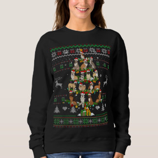 Sudadera Perros Árbol de Navidad Perro gracioso Perro Suéte