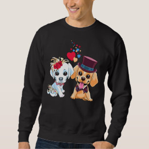 Sudadera Perros de cachorro de amor lindo Labrador recupera