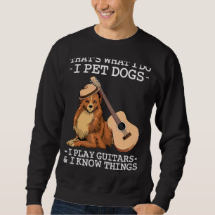 Sudadera Perros de guitarra engendran propietario de un Mas