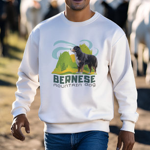 Sudadera Perros de montaña de Berna Regalo Perros Retro Ama