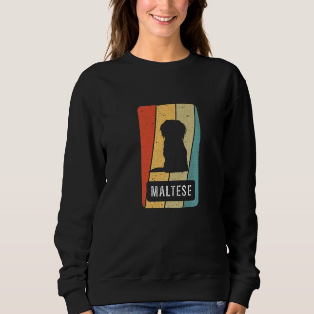 Sudadera Perros de perro de la época maltesa Paw Accesorios (Anverso)