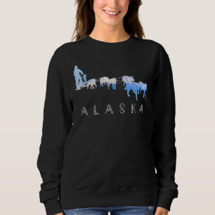 Sudadera Perros de Trineo de Alaska Equipo de Trineo de Per