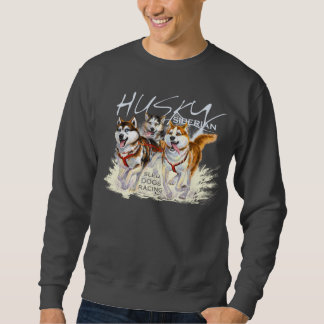 Sudadera perros de trineo del husky siberiano