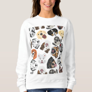 Sudadera Perros del modelo del ilustracion