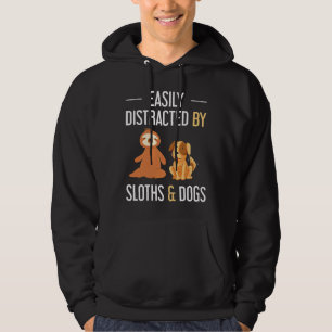 Sudadera Perros divertidos fáciles de distraer