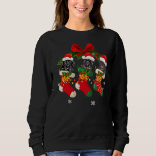 Sudadera Perros En Navidades Socks Pit Bull