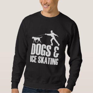 Sudadera Perros Hielo Figura Patinaje Hielo Propietario de 