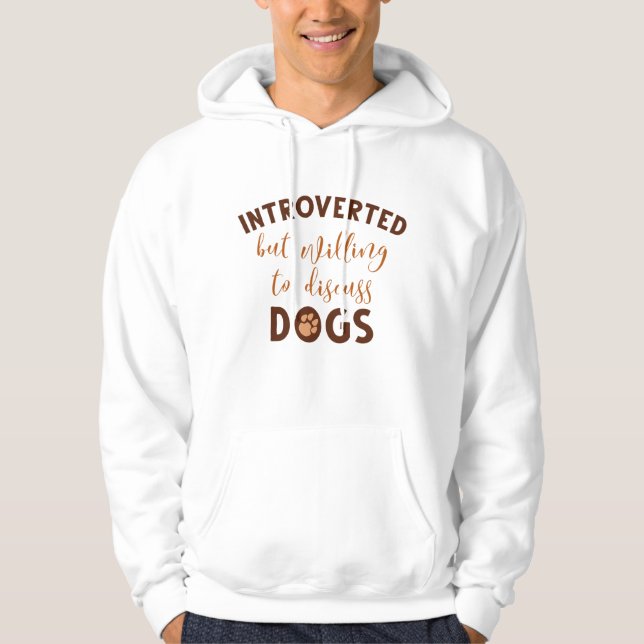 Sudadera Perros introvertidos (Anverso)