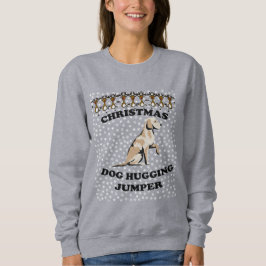 Sudadera Perros Navidades de Labrador Abrazo de perros