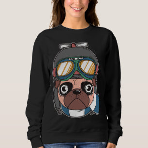 Sudadera Perros para todos Capitán Pug Classic T-Shirt 727