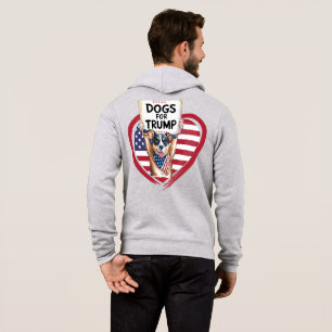 Sudadera Perros para Trump: Patriotas apolíticos