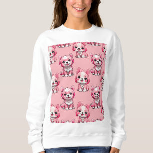 Sudadera Perros rosados lindos