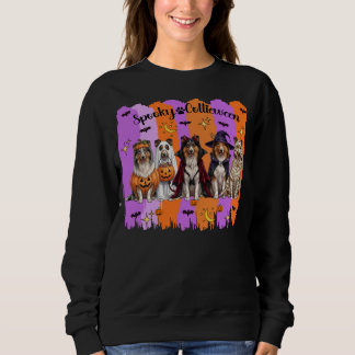Sudadera Perros Rough Collie de Halloween